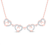 3/8CTW-DIA NK NECKLACE